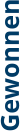 Gewonnen