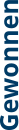 Gewonnen